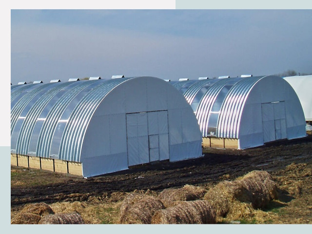 Сельскохозяйственные здания в Кызыле