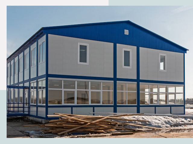 Строительство магазинов в Кызыле