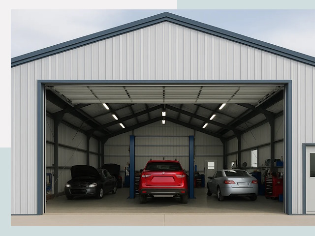 Ангары из сэндвич панелей от 622 руб. в Кызыл