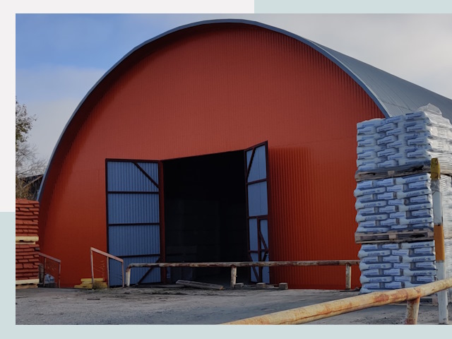 Полукруглые ангары по цене от 622 руб. в Кызыл