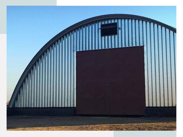 Бескаркасные ангары в Кызыле