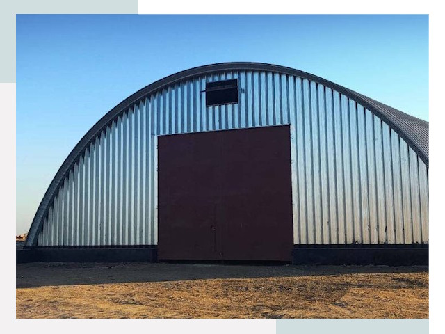 Арочные ангары в Кызыле