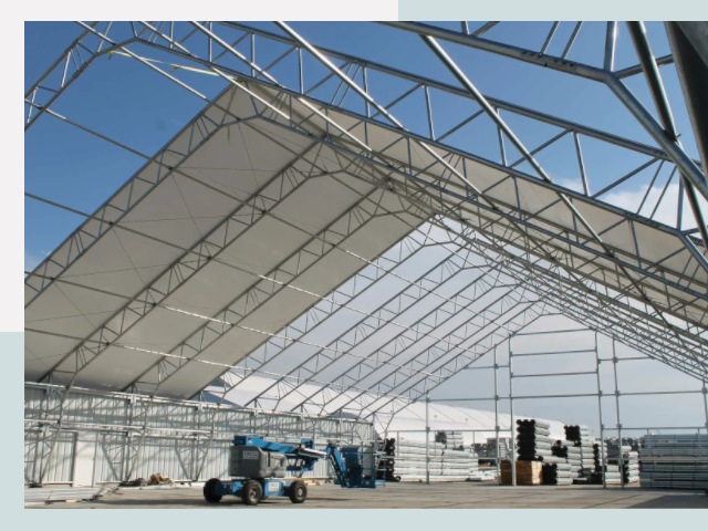 Каркасно-тентовые сооружения от СтальСтрой-Кзл по цене 622 руб.