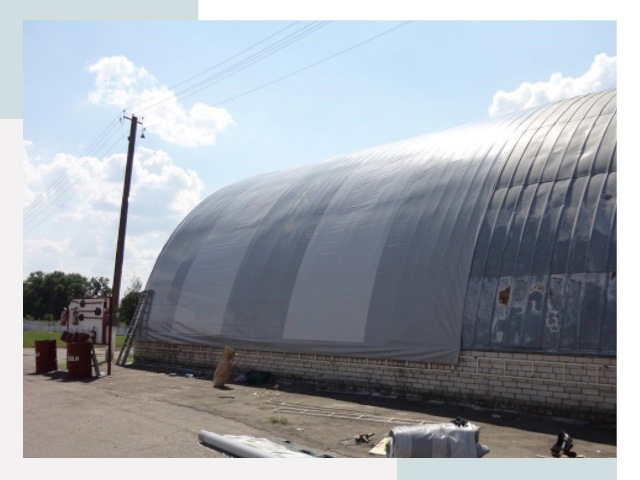 Ремонт ангаров в Кызыле