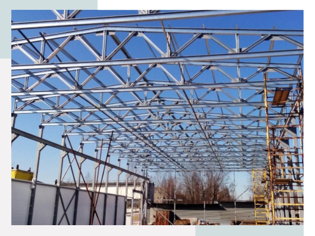 Металлокаркасы для складов в Кызыле